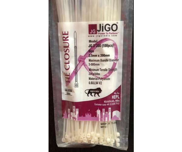 pvc cable tie jigo